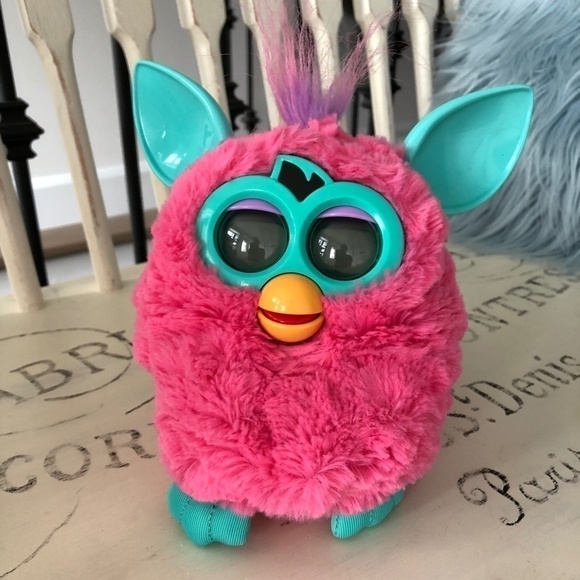2012 Cotton Candy Furby, Pink Furby, Works well. - Picture 9 of 9
